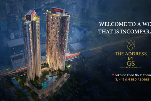 New 2 Bhk Flats In The Address By GS by Raymond Realty Pokhran 2 Thane